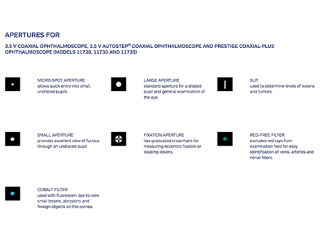 Welch Allyn 3.5V Coaxial Ophthalmoscope