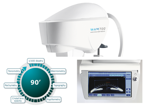 אוטורפרקטומטר wam 700
